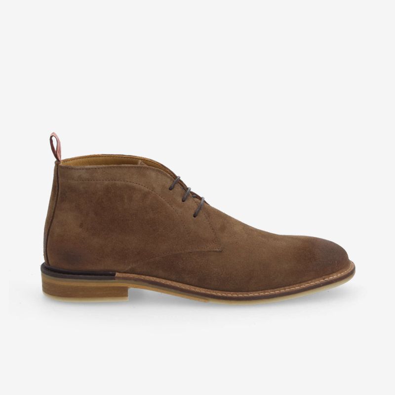 PILOT DESERT - SUEDE -  MARRON